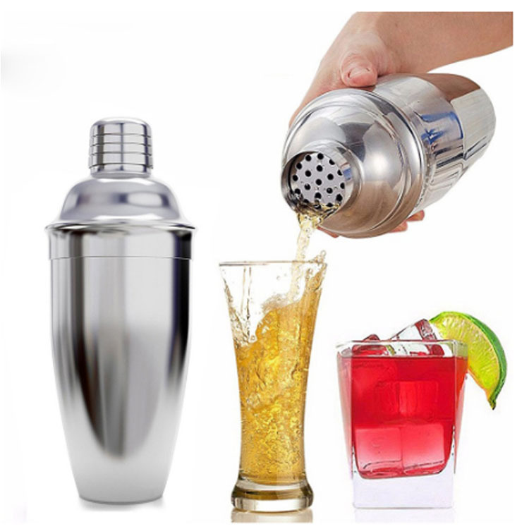 Shaker à cocktail en acier inoxydable 750 ml